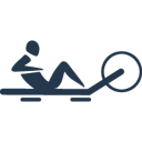 Indoor Rowing Icon