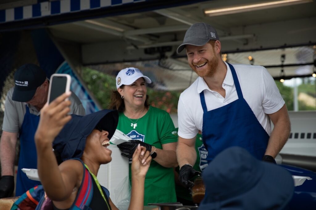 Prince Harry, Duke of Sussex Serves Lunch and Spends the Day with Competitors at the 2026 Warrior Games in San Antonio